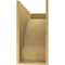 Ekena Millwork 12"W x 36"D x 24"H Classic Moab Rough Cedar Woodgrain TimberThane Corbel, Primed Tan CORUR12X36X24MOARCPR - alternate 6